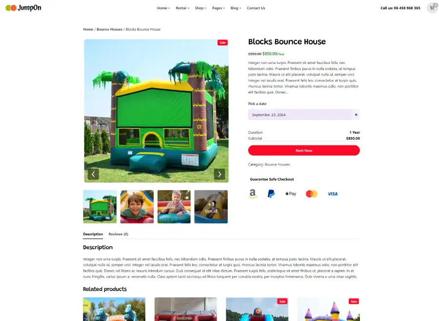 Yearly Rental Product Image